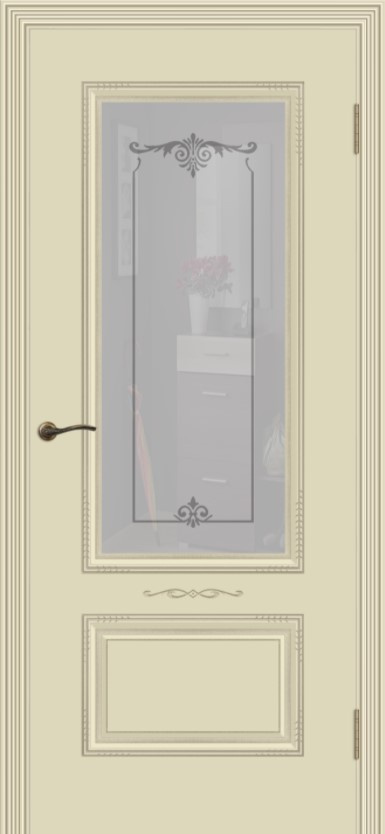 Cordondoor Межкомнатная дверь Аккорд В2 ПО Узор 1, арт. 10859 - фото №2