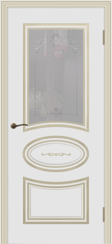 Cordondoor Межкомнатная дверь Ария В2 ПО Узор 1, арт. 10869 - фото №1