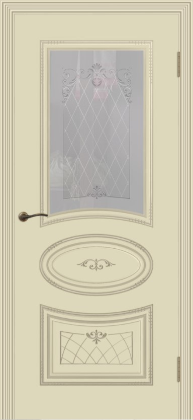 Cordondoor Межкомнатная дверь Ария В3 ПО Узор 2, арт. 10874 - фото №1