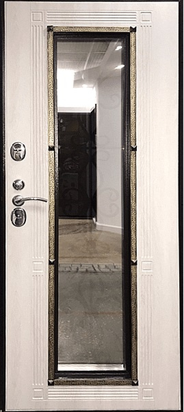 Дверной союз Входная дверь Венеция-3 МДФ Ковка №118, арт. 0002067 - фото №1