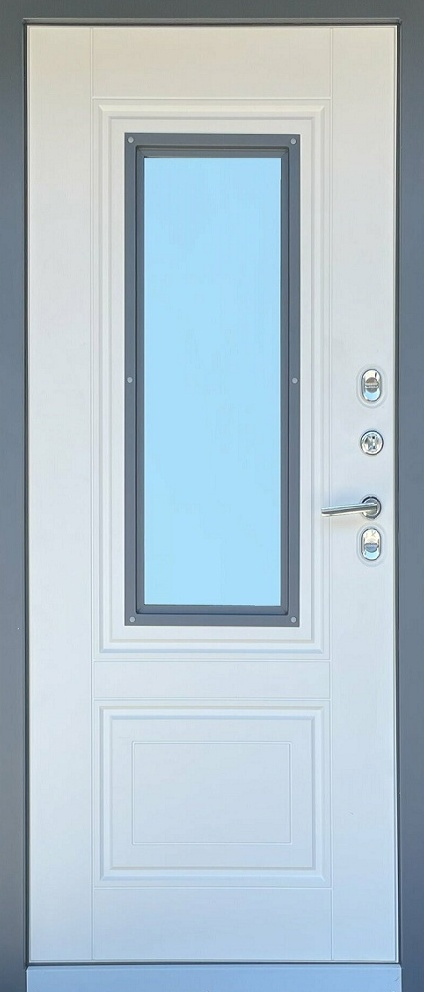 ЮДМ Входная дверь Лорд грей, арт. 0005977 - фото №1