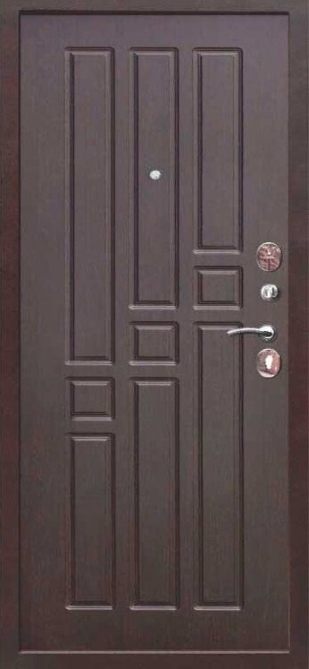 Феррони Входная дверь Тайга 7 см mini 1800/1900 Венге, арт. 0006416 - фото №1
