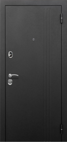 Феррони Входная дверь 10 см Консул Букле черный зеркало, арт. 0005529